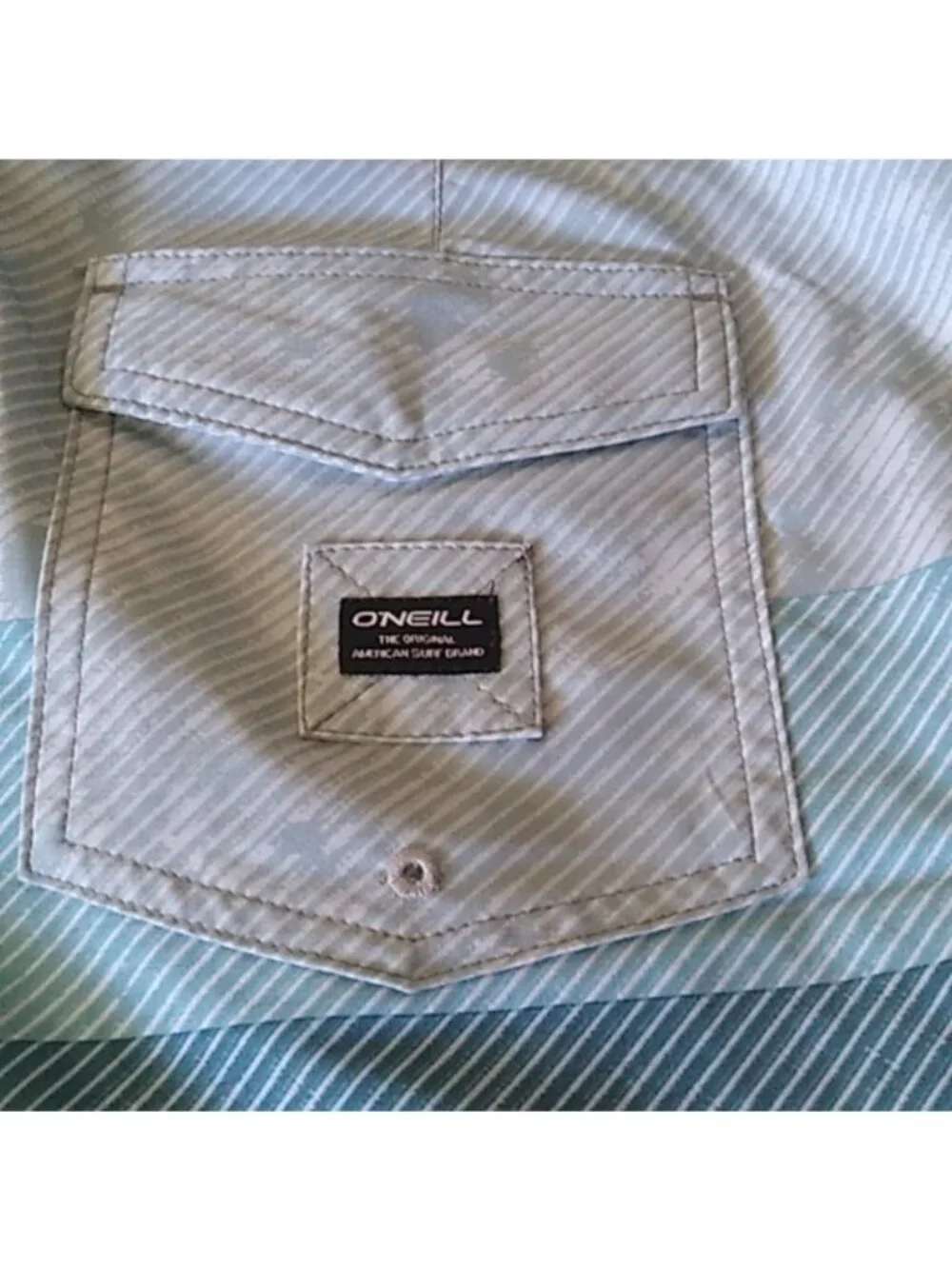 O'Neill Men's Mid-Length Ultrasuede Region Board Shorts, Greys, Size 34